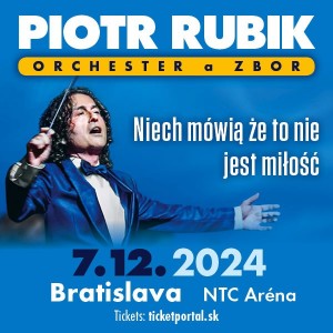 Koncert Piotr Rubik Bratislava 